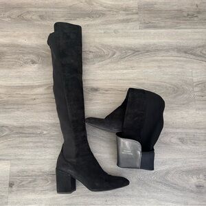 Stuart Weitzman Black Over-the-Knee Boots